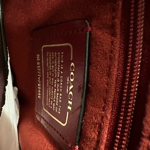 Coach Oxblood Satchel - Picture 4 of 15